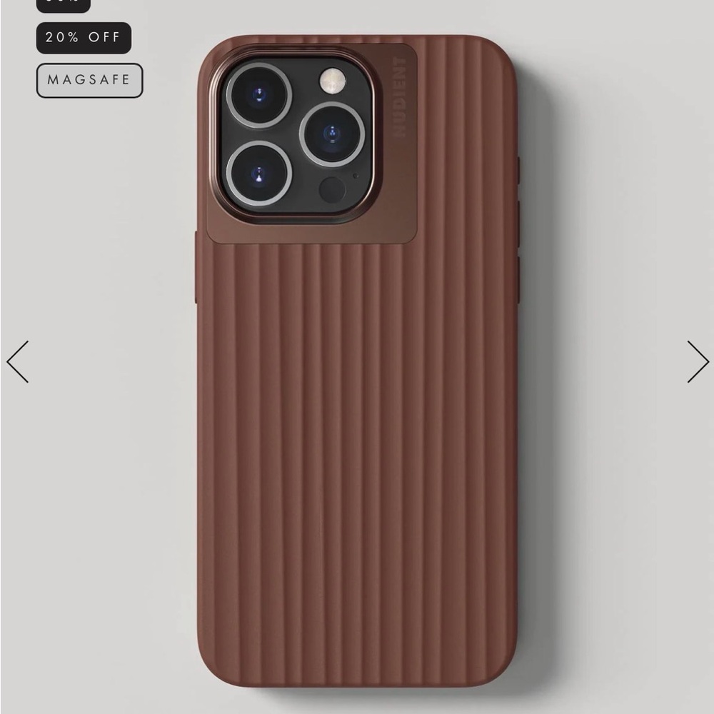 Nudient brown Phone Case - iPhone 14 Pro